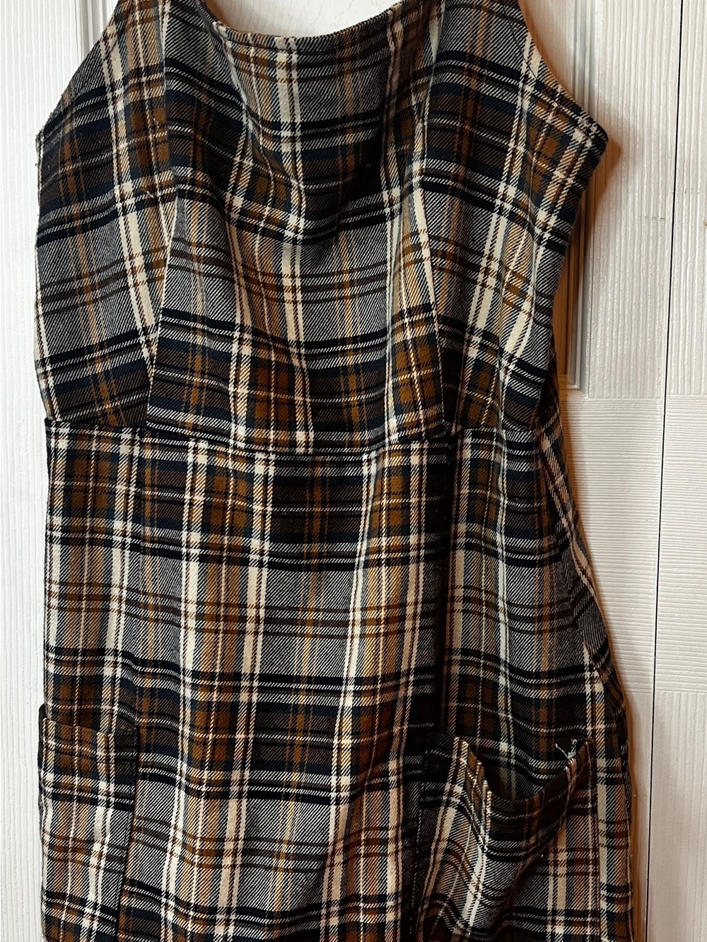 American Eagle Plaid Dress Size M